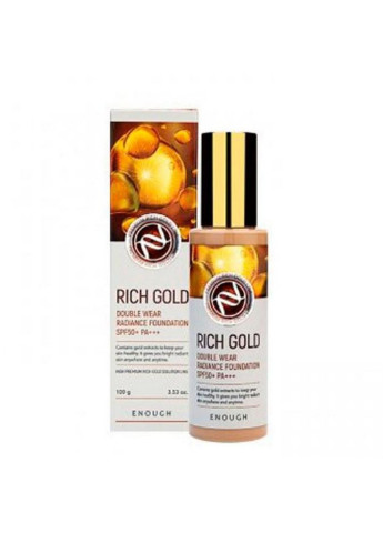 Крем тональный для лица Rich Gold Double Wear Radiance SPF 50+ PA+++ № 21 ENOUGH (254844100)