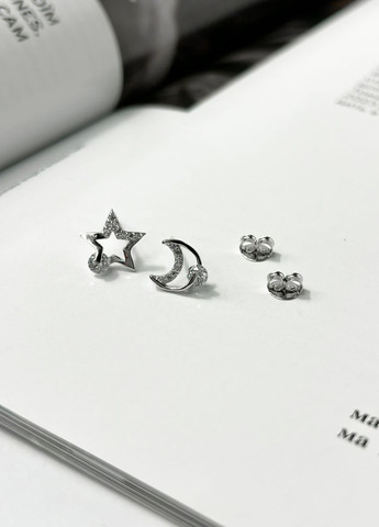 Сережки Silver Flame (257490407)