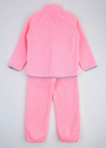 Рожевий демісезонний костюм (толстовка, штани) брючний KRAKO