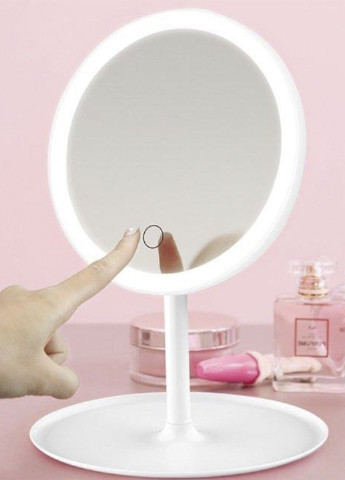 Косметическое зеркало с LED подсветкой Mirror 16 встроенным аккумулятором Белый (34195/U0 XO (250459162)