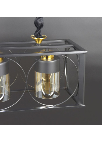 Люстра потолочная подвесная в стиле LOFT (лофт) 1137/3 Черный 35х24х62 см. Sunnysky (253628187)