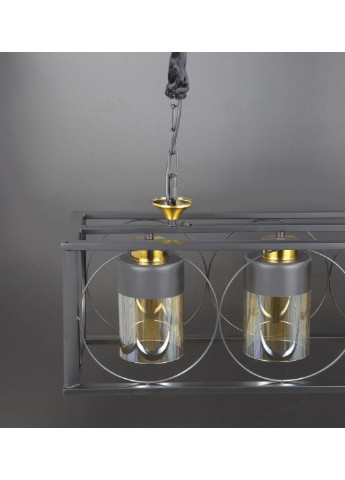 Люстра потолочная подвесная в стиле LOFT (лофт) 1137/3 Черный 35х24х62 см. Sunnysky (253628187)