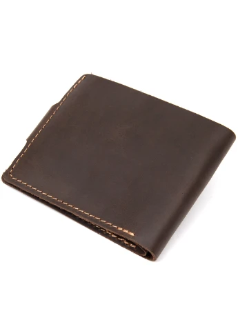 Мужское кожаное портмоне 11,5х9х1 см Grande Pelle (252133031)