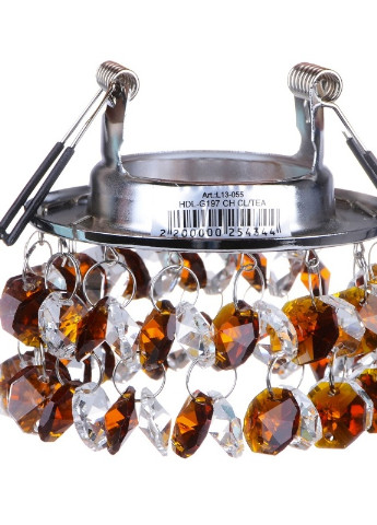 Світильник точковий декоративний HDL-G197 CH CL/TEA Brille (253893875)