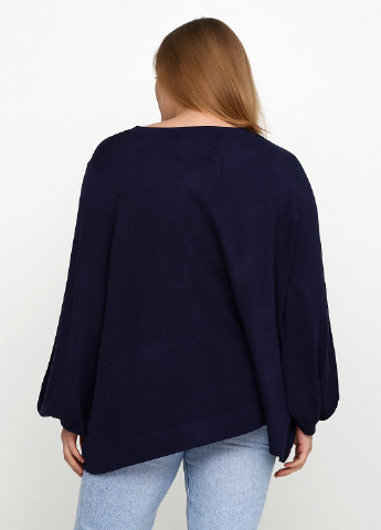 Темно-синій демісезонний пуловер пуловер CHD