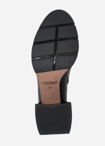 Осенние ботинки re1368-6095 черный El passo