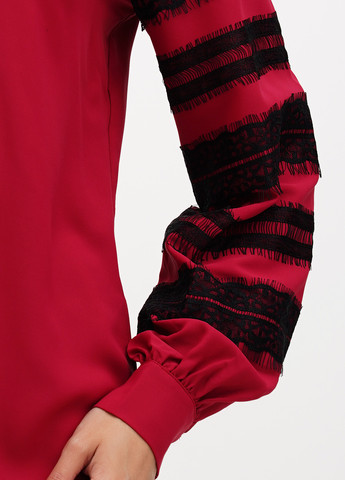 Бордовая блуза Sassofono