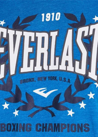 Синяя футболка Everlast