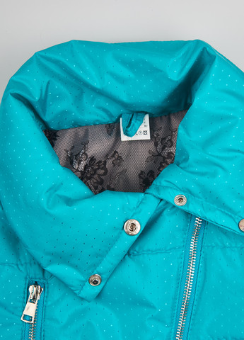 Голубая демисезонная куртка Одягайко
