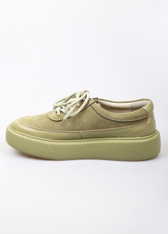 Оливковые кеды AURA