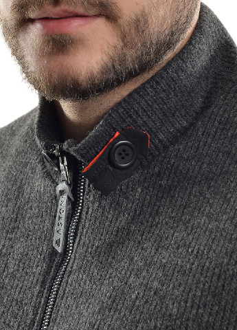 Графітова демісезонна куртка трикотажна Astoni Camber