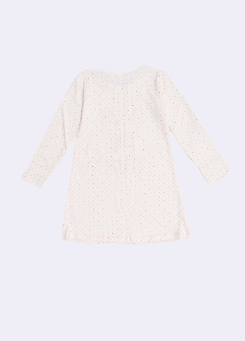 Нічна сорочка для дівчинки Фламинго Текстиль молочна домашня