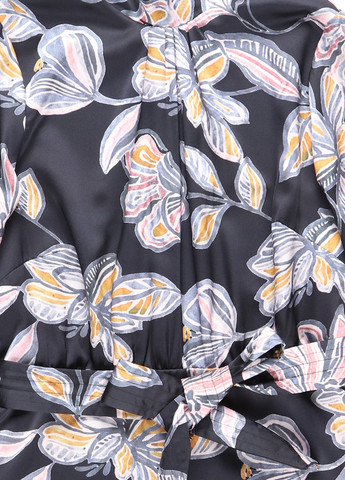 Темно-синя кежуал сукня а-силует Foxiedox з квітковим принтом