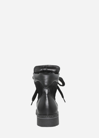 Осенние ботинки re2515 черный El passo из натуральной замши