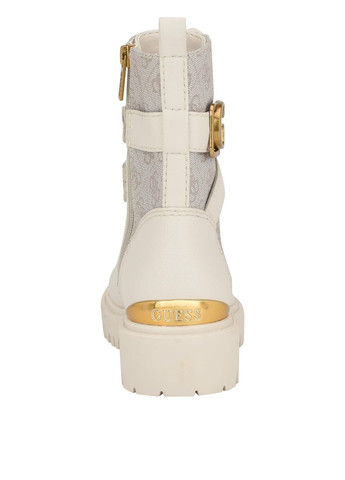 Осенние ботинки берцы Guess с логотипом, со шнуровкой из искусственной кожи