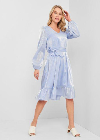 Блакитна сукня демісезон,блакитний, Minimum однотонна