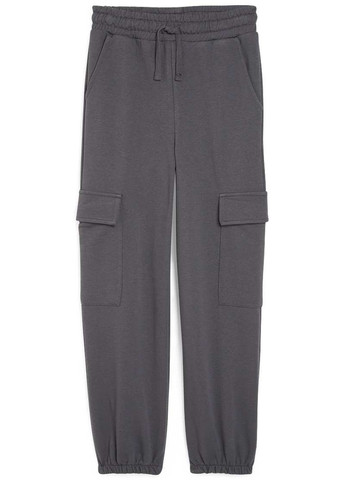 Темно-серые кэжуал демисезонные брюки карго C&A