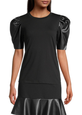 Черная летняя футболка Michael Kors
