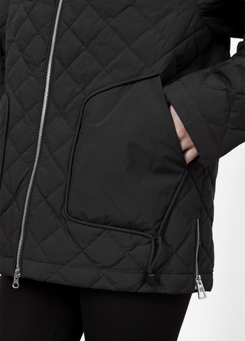 Чорна демісезонна куртка Meajiateer