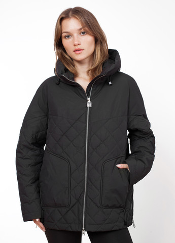 Чорна демісезонна куртка Meajiateer