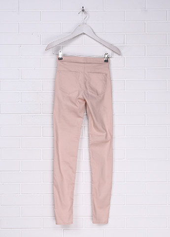 Персиковые летние джеггинсы H&M