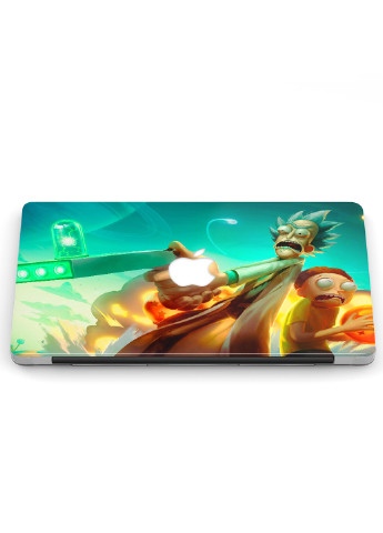 Чехол пластиковый для Apple MacBook Pro Retina 13 A1502 / А1425 Рик и Морти (Rick and Morty) (6352-1715) MobiPrint (218528312)