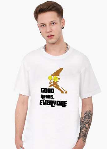 Біла футболка чоловіча професор фарнсворт футурама (farnsworth futurama) білий (9223-1997) MobiPrint