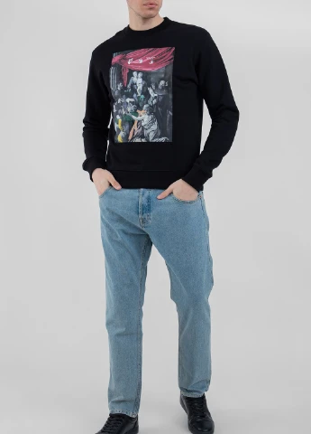 Черный свитшот из хлопка Off-White (228877430)