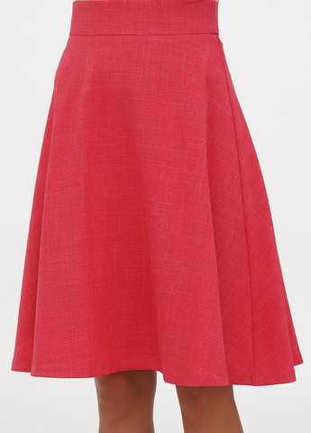 Розовая кэжуал однотонная юбка Rebecca Tatti колокол