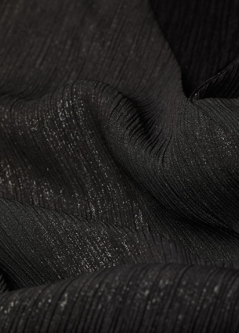 Чорна кежуал сукня H&M однотонна