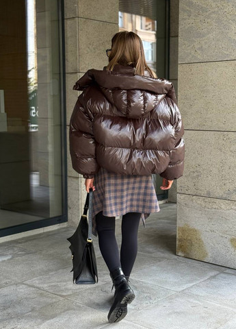 Кавова зимня куртка куртка-трансформер No Brand