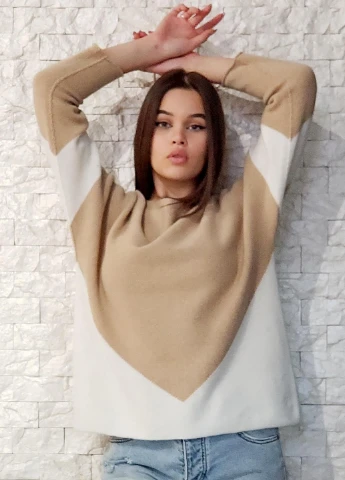 Бежевый демисезонный джемпер джемпер Cashmere blend