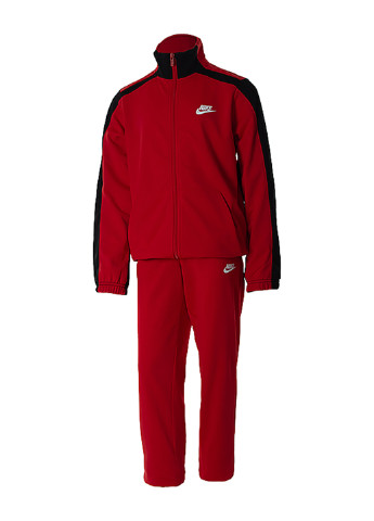 Красный демисезонный костюм (кофта, брюки) Nike U NSW HBR POLY TRACKSUIT