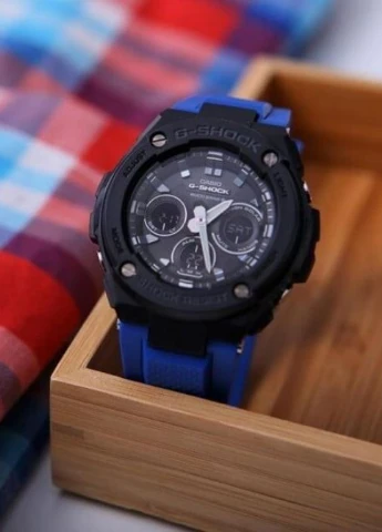 Мужские Часы GST-W300G-2A1ER кварцевые спортивные Casio (226691515)