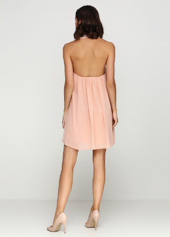 Рожева кежуал платье H&M однотонна