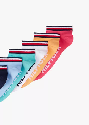 Комбіновані шкарпетки (6 пар) Tommy Hilfiger однотонні (367985943)