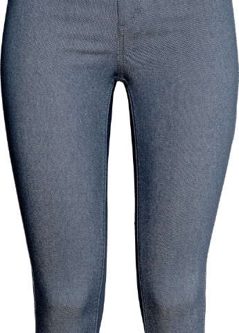 Синие джинсовые летние брюки H&M