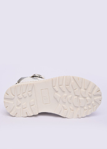 Белые кэжуал осенние ботинки детские демисезон, белые,на флисе Let's Shop