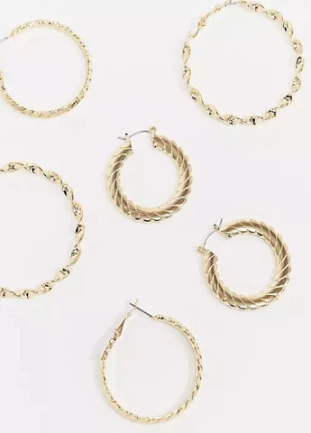 Комплект Серег 3 Пари Topshop (228731246)