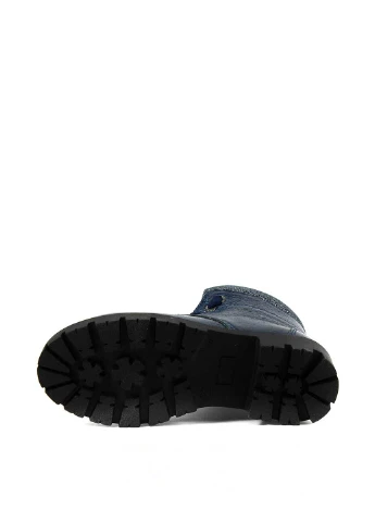 Темно-синие кэжуал зимние ботинки Alexandro