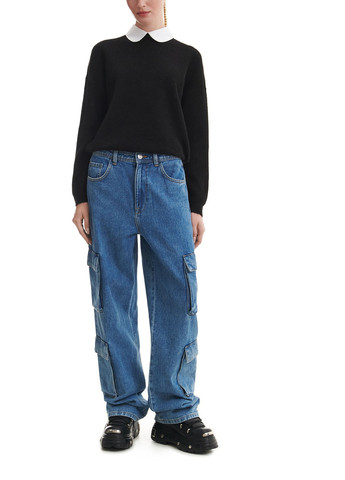 Чорний демісезонний светр Cropp