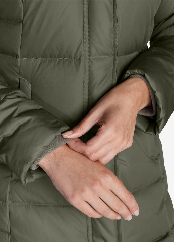Зелене зимнє Пальто Eddie Bauer