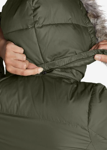 Зелене зимнє Пальто Eddie Bauer