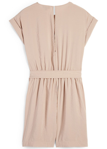 Комбінезон C&A комбінезон-шорти однотонний бежевий кежуал модал