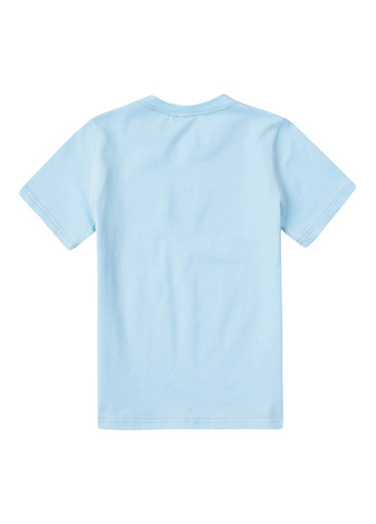 Блакитна літня футболка Garnamama