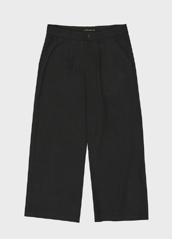 Черные кэжуал демисезонные кюлоты брюки LC Waikiki