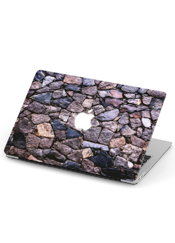 Чехол пластиковый для Apple MacBook Pro 15 A1707 / A1990 Паттерн камни (Stones pattern) (9649-2379) MobiPrint (218858325)