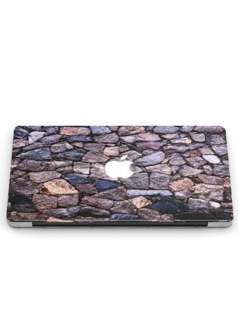 Чехол пластиковый для Apple MacBook Pro 15 A1707 / A1990 Паттерн камни (Stones pattern) (9649-2379) MobiPrint (218858325)