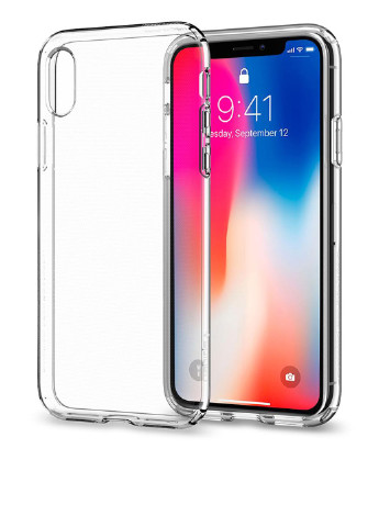 Чехол силиконовый тонкий для iPhone X/Xs clear P.A.C. (96875107)