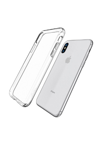 Чехол силиконовый тонкий для iPhone X/Xs clear P.A.C. (96875107)
